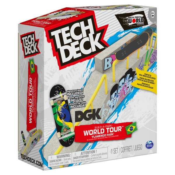 Tech Deck - Coffret construction Skate park - Build a park 