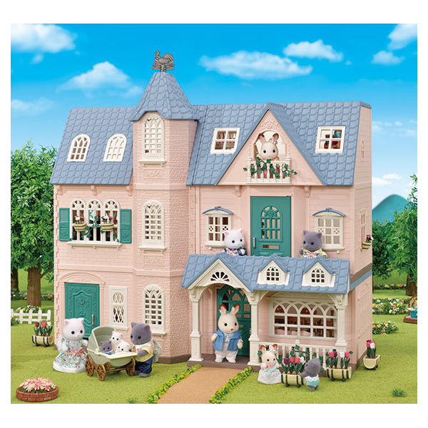 Sylvanian Families - 5521- Coffret de 3 maisons Sylvanian Families - Edition 35 ans