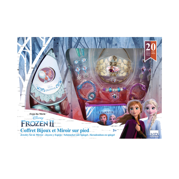 Coffret Bijoux et Miroir sur pied - La Reine des Neiges 2 