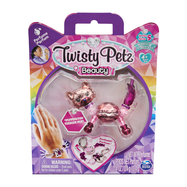 Arbre à Bijoux Enfant Arbre à Bijoux Twisty Petz Série 3 - Avec Licorne Exclusive | Rangement Exposition Pamper Petz