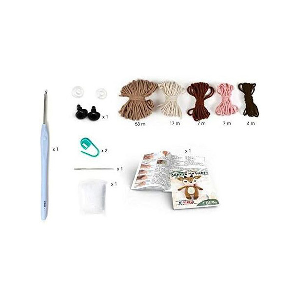 Kit DIY doudou au crochet Amigurumi - Biche