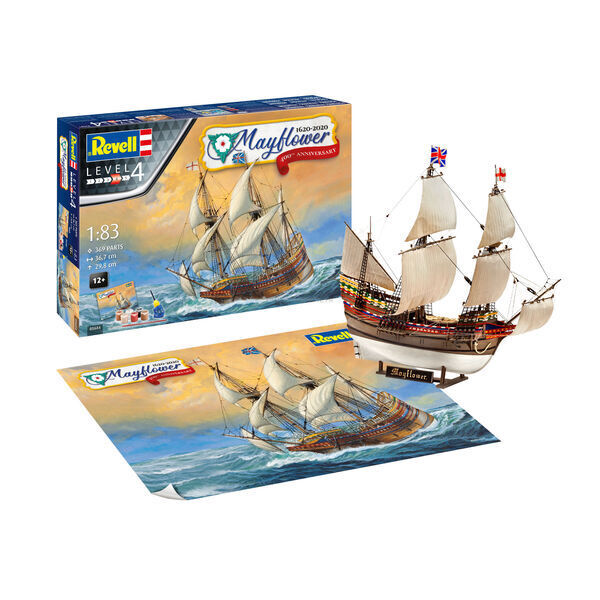 Maquette Mayflower 400ème anniversaire 1/83