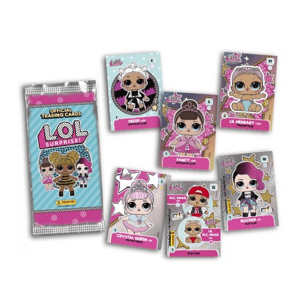 4 pochettes stickers Panini LOL Surprise sous blister