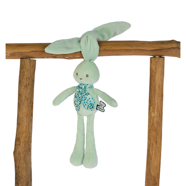 Doudou Lapinoo Pantin Lapin vert d eau 25 cm