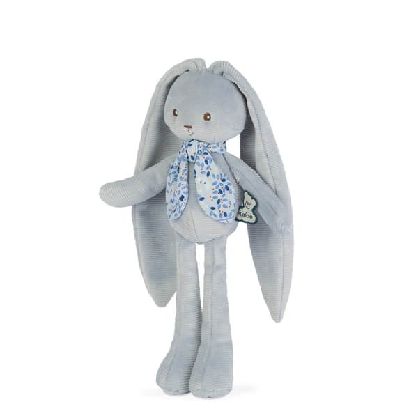 Doudou Lapinoo Pantin Lapin Bleu 25 cm