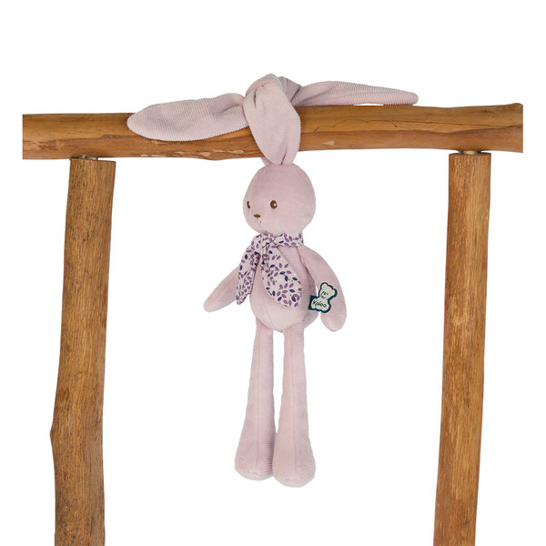 Doudou Lapinoo Pantin Lapin rose 25 cm