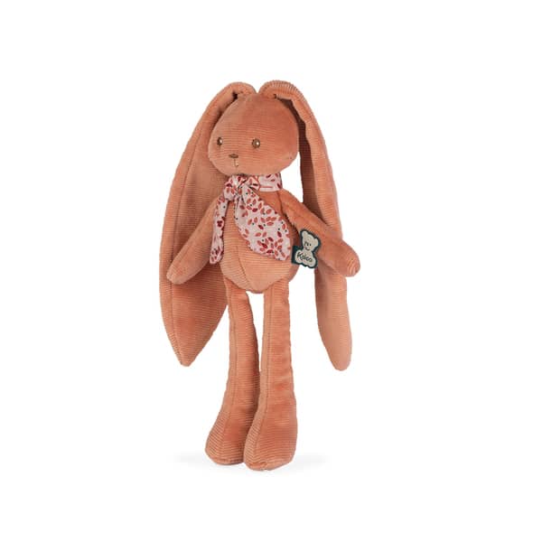 Doudou Lapinoo Pantin lapin terracotta 25 cm