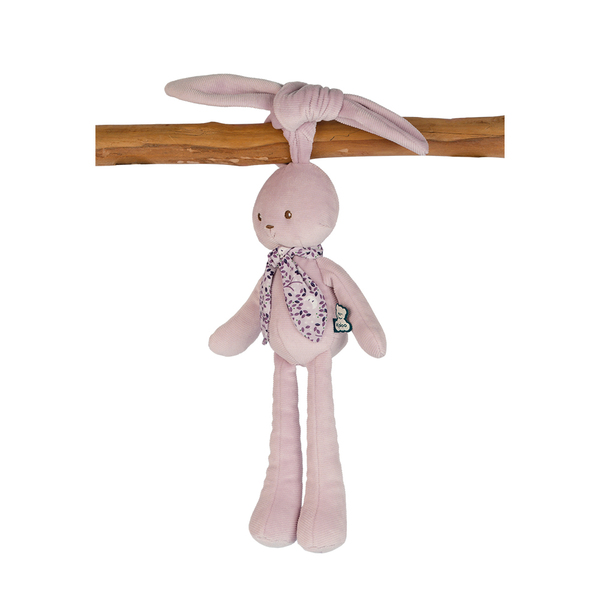 Doudou Lapinoo Pantin Lapin rose 35 cm