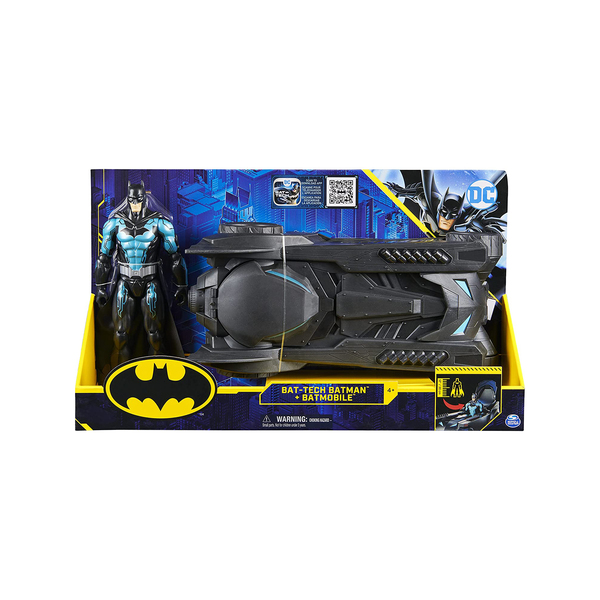 Batman Tech 30cm et sa Batmobile