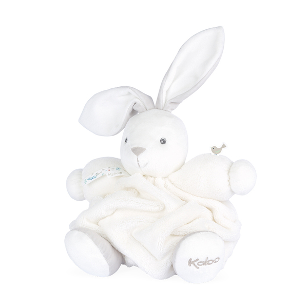 Doudou lapin Petit patapouf ivoire 25 cm