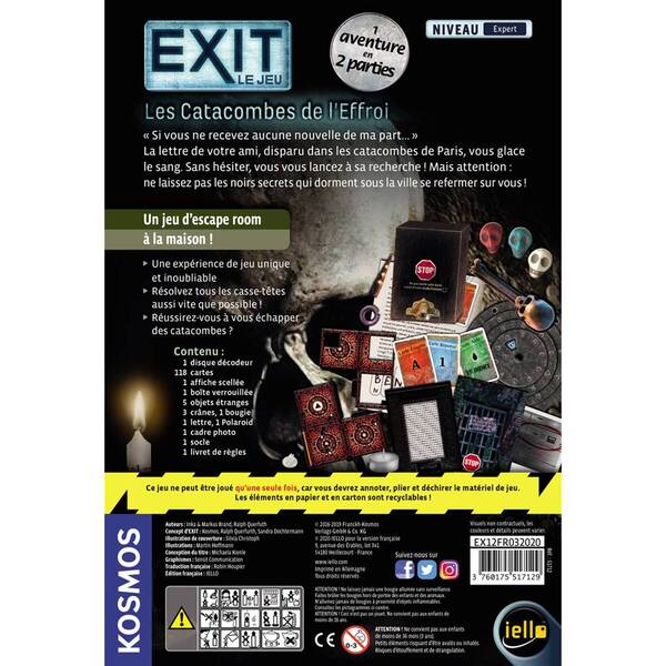  Exit : Les Catacombes de l Effroi (expert)