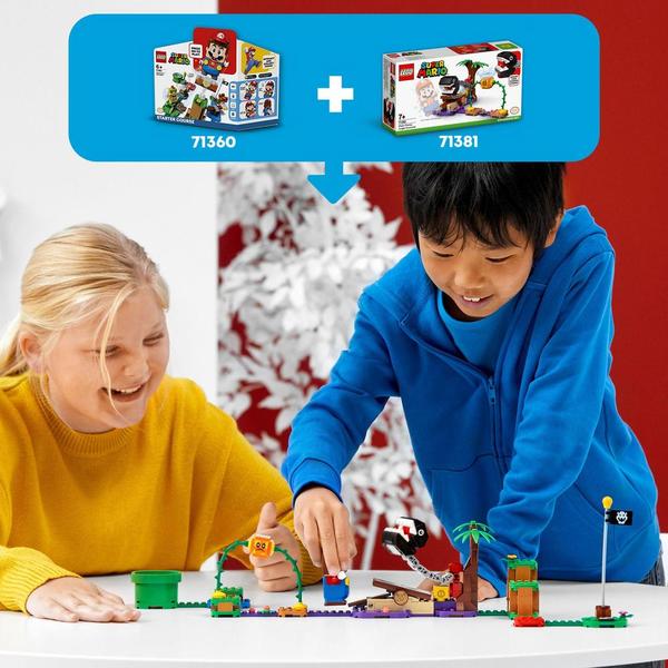 71381 - LEGO® Super Mario - Ensemble d extension La rencontre de Chomp dans la jungle