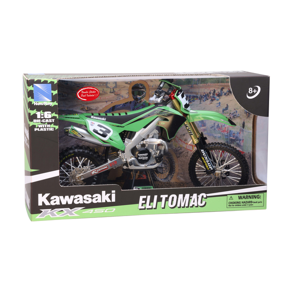 Moto Kawasaki KXF 450 2019 pilote E. Tomac n°3 