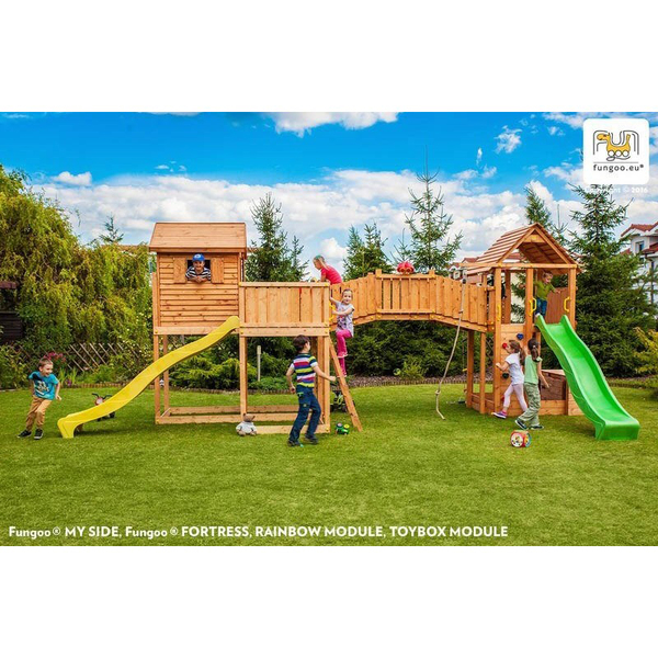 Aire de jeux en bois - Maxi Sized Plaza