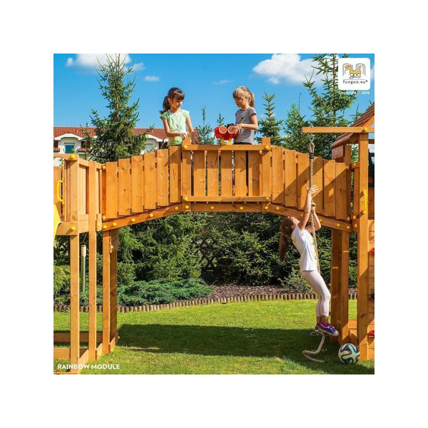 Aire de jeux en bois - Maxi Play Box