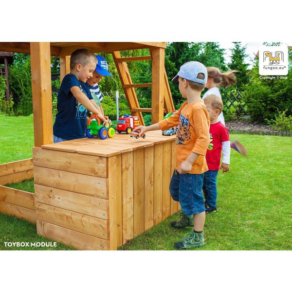 Aire de jeux en bois - Maxi Play Box