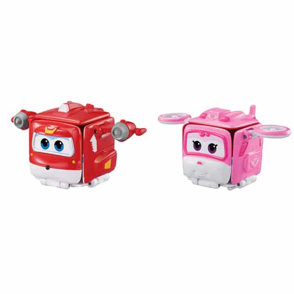 Figurines Super Wings Flip surprise Jett et Dizzy