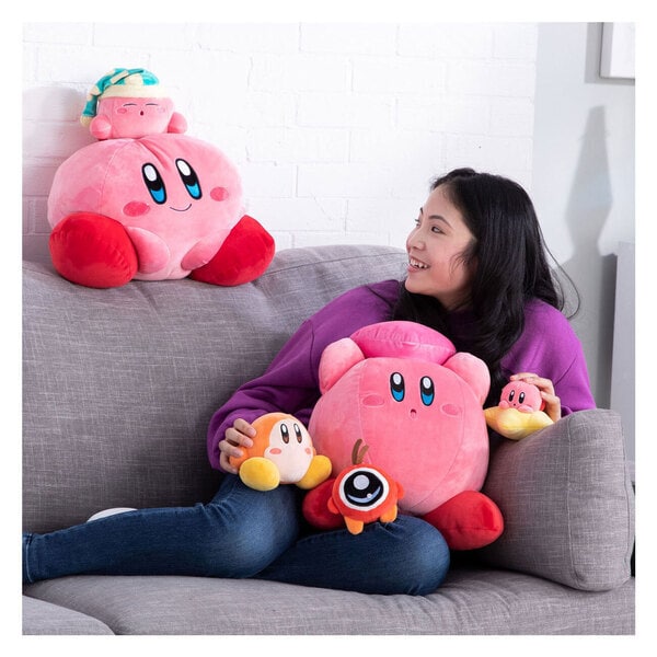 Mega peluche Mocchi-Mocchi Kirby 32cm