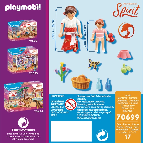 70699 - Playmobil Spirit - Lucky enfant avec Milagro