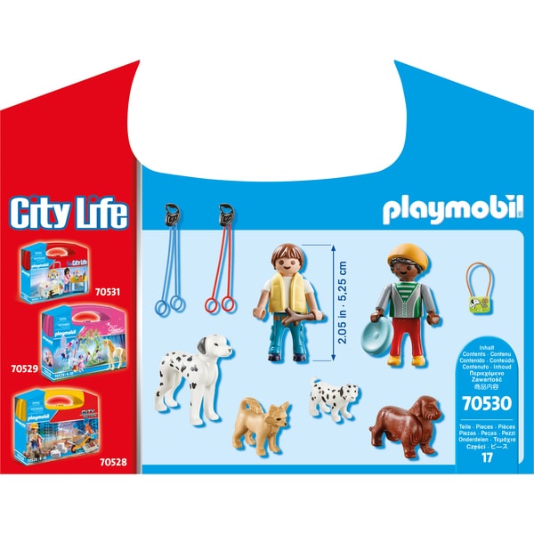 70530 - Playmobil City Life - Valisette Enfants et chiens