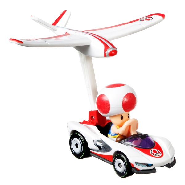 Véhicules Mario Kart planneur - Hot Wheels