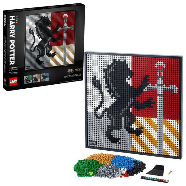 31201 - LEGO® Art - Harry Potter™ Les blasons de Poudlard