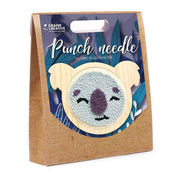 Kit DIY punch needle - Koala 15cm