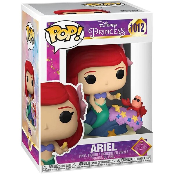 Figurine Ariel La Petite Sirène - Disney Princesses - Funko Pop - n°1012