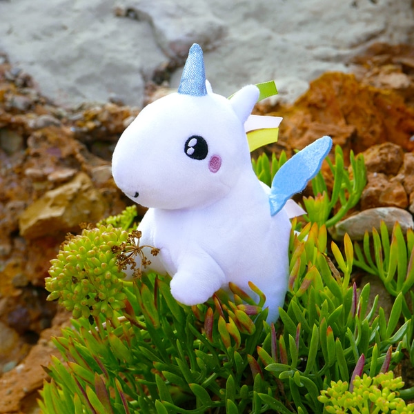 Peluche lumineuse Shakies licorne