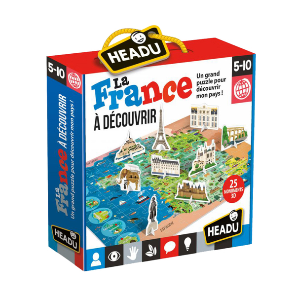 Jeu éducatif Headu - Premières Découvertes à La Ferme Montessori - Enfants 2-3 Ans - 6 Planches + 36 Silhouettes