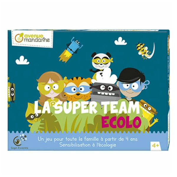 Jeu de plateau La Super Team Écolo