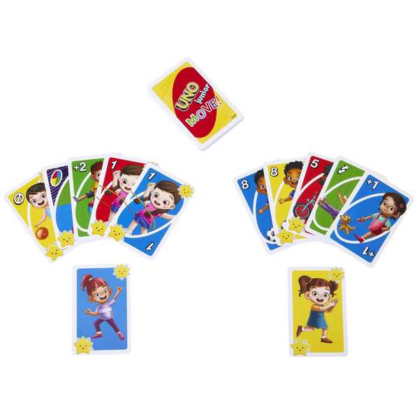 Uno Junior Move Mattel Games : King Jouet, Jeux de cartes Mattel