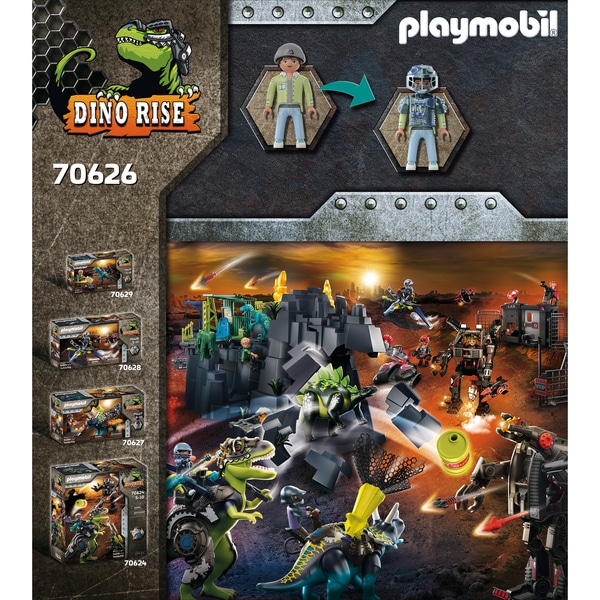 70626 - Playmobil Dino Rise - Saichania et le Robot soldat