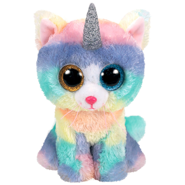 Peluche XXL chat licorne Beanie Boo s 70 cm