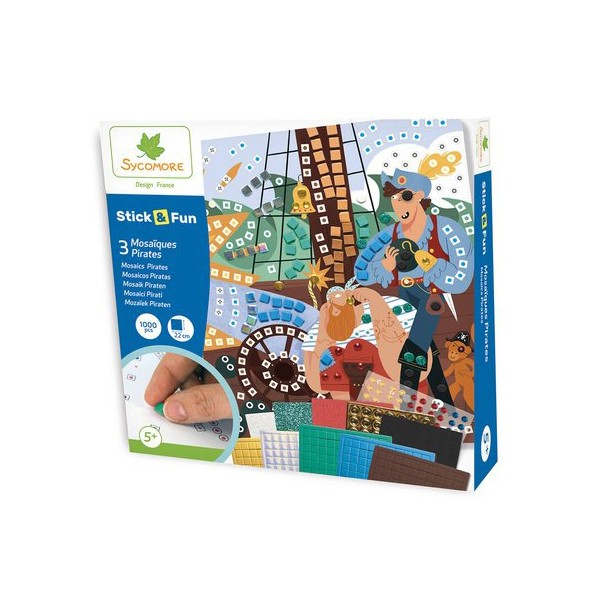 Kit de mini mosaïques Pirates