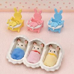 Sylvanian Families - 5532 - Les triplés et accessoires de puériculture