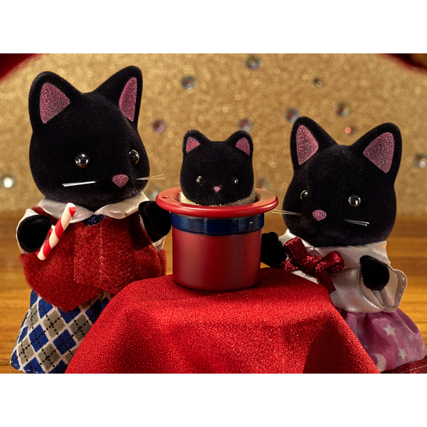 Sylvanian Families - 5530 - La famille chat magicien