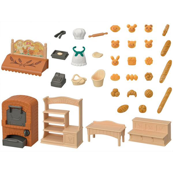 Sylvanian Families - 5536 - Le coffret boulangerie pour cosy cottage