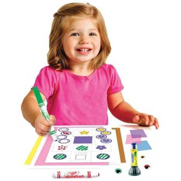 Coffret d'activités Crayola Mini Kids Crayola : King Jouet, Jeux créatifs  Crayola