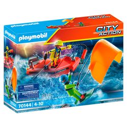 70144 - Playmobil City Action - Secouriste et kitesurfer