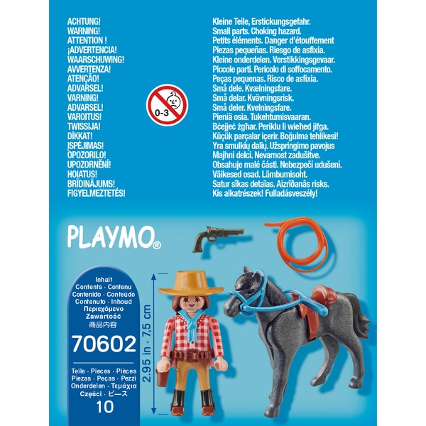 70602 - Playmobil Country Spécial Plus - Cavalière et cheval