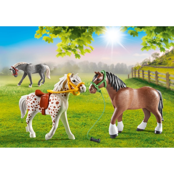 70683 - Playmobil Country - 3 chevaux 