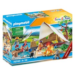 70743 - Playmobil Family Fun - Famille de campeurs