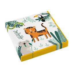 16 serviettes Jungle