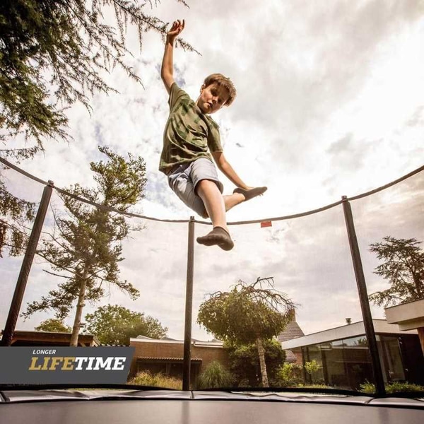 Trampoline Favorit 430 noir avec filet Comfort