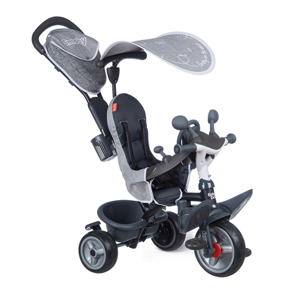 Tricycle évolutif Baby Driver Plus gris