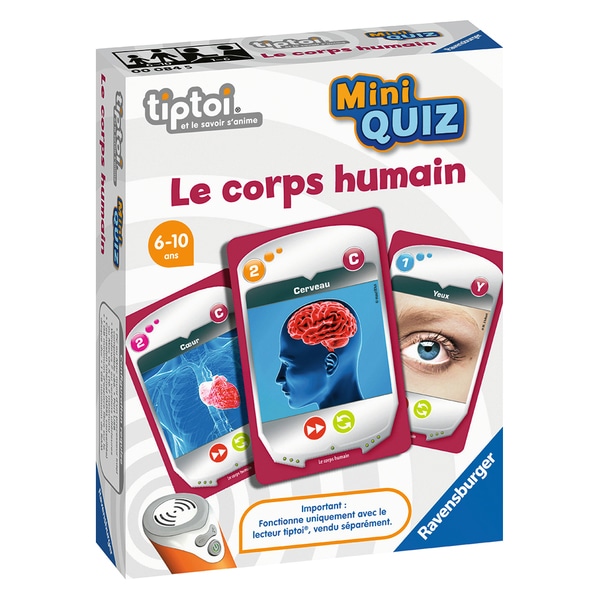 Tiptoi Mini Quiz le corps humain