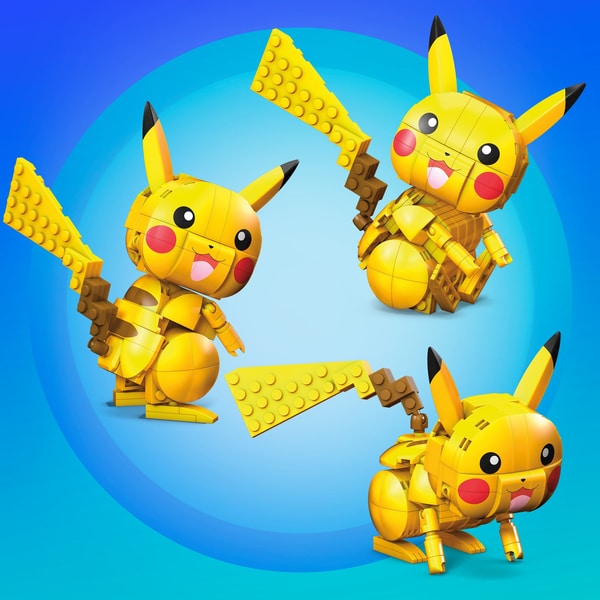 Pikachu Aventure à la Plage - Pokémon à construire Mega Bloks : King Jouet,  Lego, briques et blocs Mega Bloks - Jeux de construction