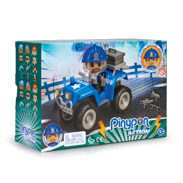 Pinypon Action Police Quad