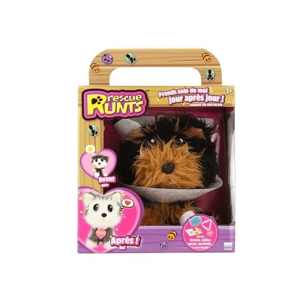 Rescue Runts - Peluche Yorkshire 